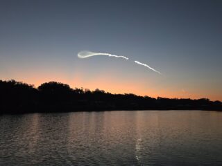 Awesome AM rocket launch this morning!!!!